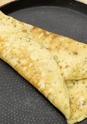 A picture of Goat Cheese Omelette.