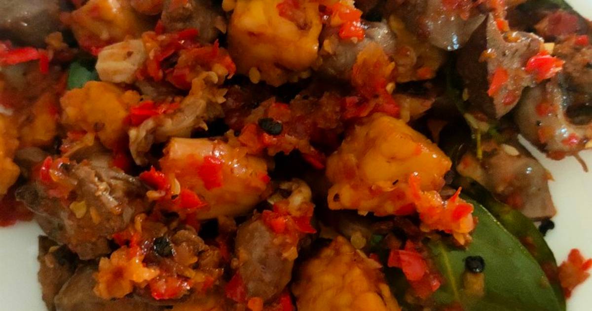 41 Resep Tempe Balado Ati Enak Dan Mudah Cookpad