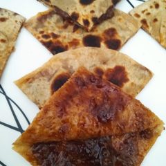 Cheese chocolate Parantha A picture of Cheese chocolate Parantha.