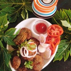 GREEN PEAS FALAFEL 🥙 A picture of GREEN PEAS FALAFEL 🥙.