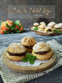 Foto resep Soes Vla Coklat Kopi
