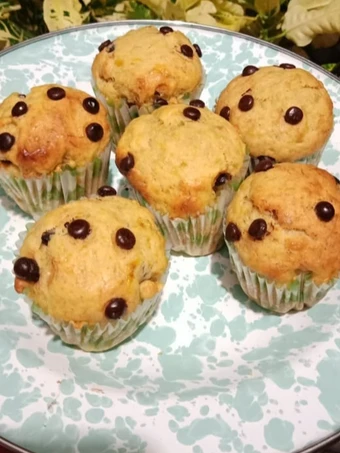 Cara Sederhana Membuat Resep  Banana Muffin yang Lezat Sekali, Menggugah Selera