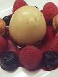 Panna cotta de almendra