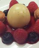 Panna cotta de almendra