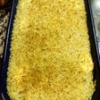 Gratín de verduras y arroz