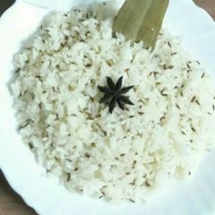 A picture of Jeera rice authentic Indian #MyRiceDishContest.