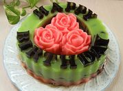 Gambar puding alpukat cup