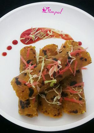 A picture of Cabbage - Carrot Thepla.