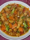 Ayam Koloke Saus Madu Lemon