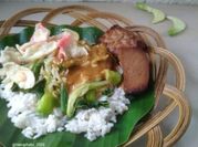 Gambar pecel bunga turi