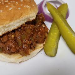 A picture of Homemade Sloppy Joes.