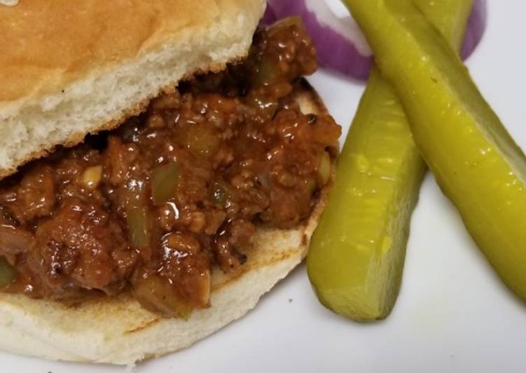 Simple Way to Prepare Speedy Homemade Sloppy Joes