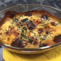 A picture of Quiche of the Spinach.