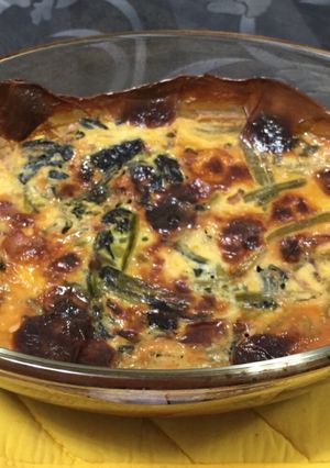 A picture of Quiche of the Spinach.