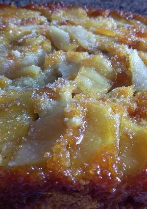 Una foto de Torta de manzana