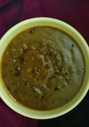 A picture of Maah ki Daal makhni.