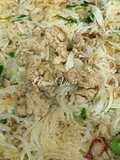 Bún gạo khô xào giòn