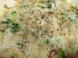Bún gạo khô xào giòn