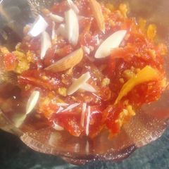 A picture of Gajar Halwa.