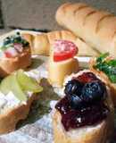 Baguette: Tapas dulces y saladas