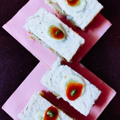 A picture of Veg sandwich.