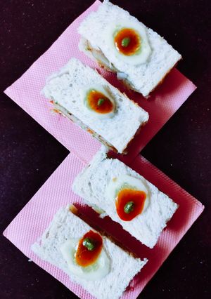 A picture of Veg sandwich.