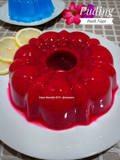 Foto resep Puding Buah Naga