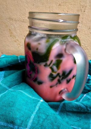 Foto resep Es cincau hijau #BikinRamadanBerkesan