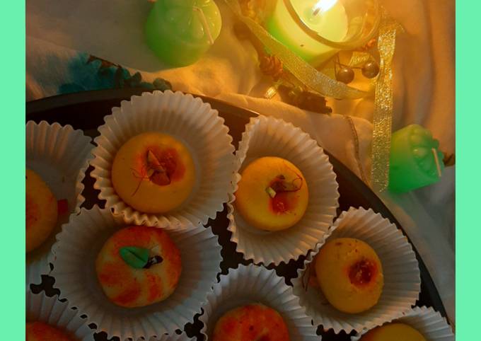 Steps to Prepare Quick Kesar peda &amp; apple peda😋