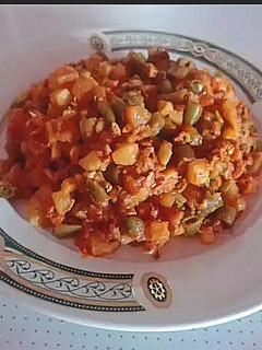 عکسی از دستور خوراک لوبیا سبز