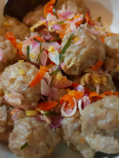 Foto resep Bola Daging Sambal Matah