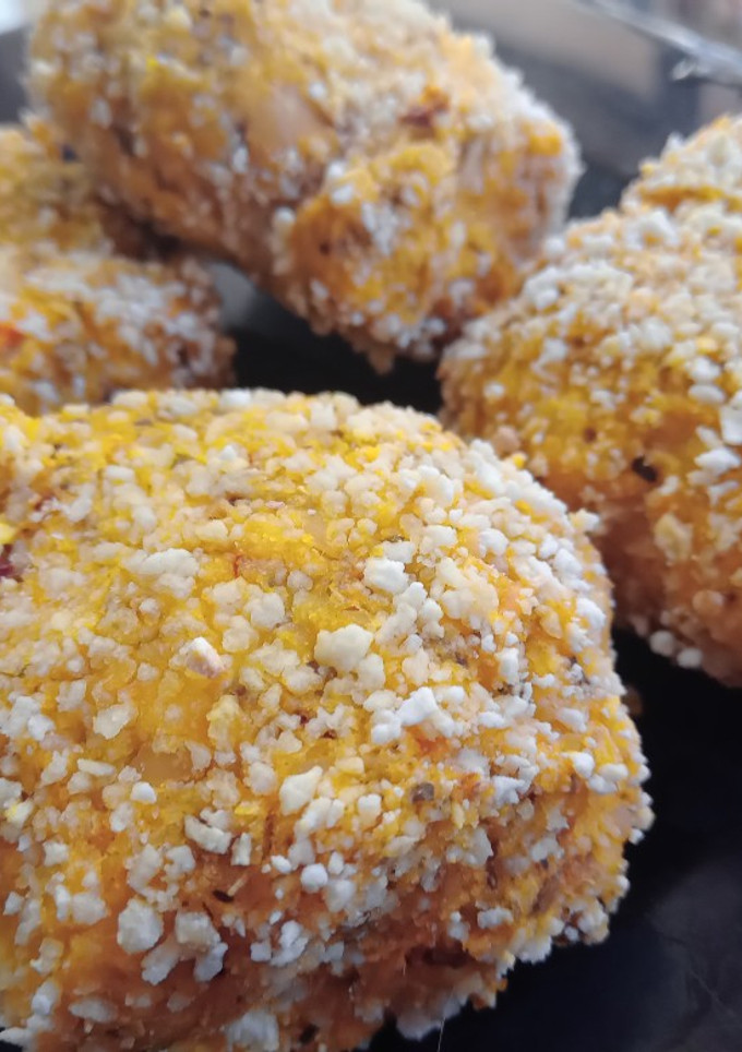 Una foto de Albóndigas de poroto de soja y zanahoria 🥕🥕 sin tacc y vegan