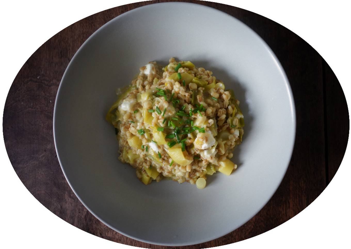 Orge façon risotto poireaux & feta - IG Bas