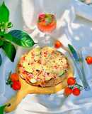 Pizza Nhân Tôm Rau Củ - Đế Bánh Từ Bột Mì Nguyên Cám