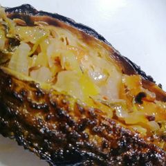 A picture of Veggi bittergourd.