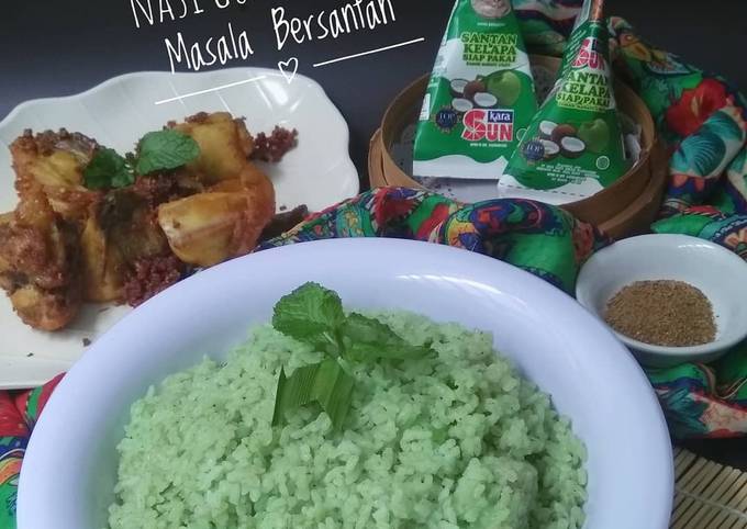 Nasi Gurih Garam Masala Bersantan