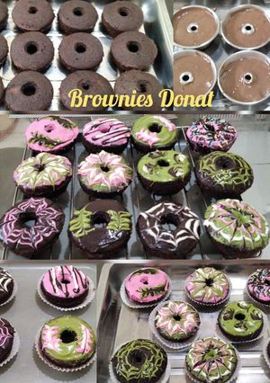 Foto resep Brownies Donat