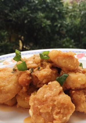 Foto resep Salted egg chicken