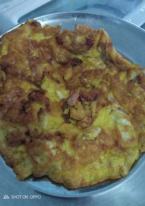 Foto resep Telur omlet ayam