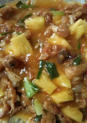 Foto resep Ayam crispy saos nanas asam manis pedas