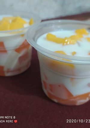 Foto resep Manggo milk cheese