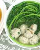 Canh tần ô nấu cá thác lác