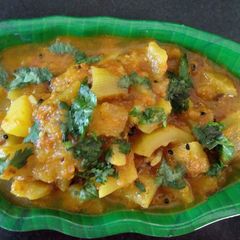 A picture of Achari louki ki sabji.