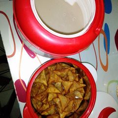 A picture of Kunun Aya $ Samosa.