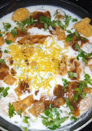 A picture of Lucknowi Chaat.