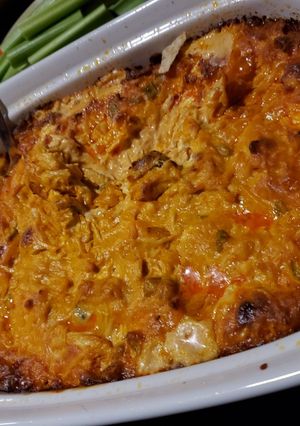 A picture of Buffalo Chicken Dip.