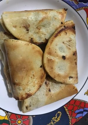 Foto resep Half Moon Pancakes