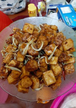 Foto resep Tahu dan tempe kecap / Sambal goreng tempe-tahu
