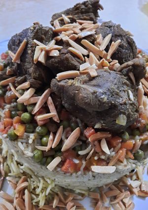 صورة لوصفة اوزي باللحمة