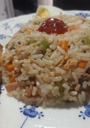 Una foto de Arroz mixto